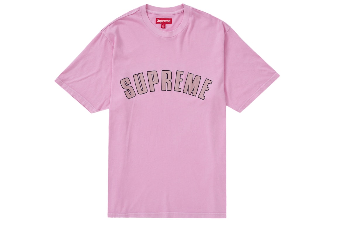 Pre-owned Supreme Cracked Arc S/s Top Pink