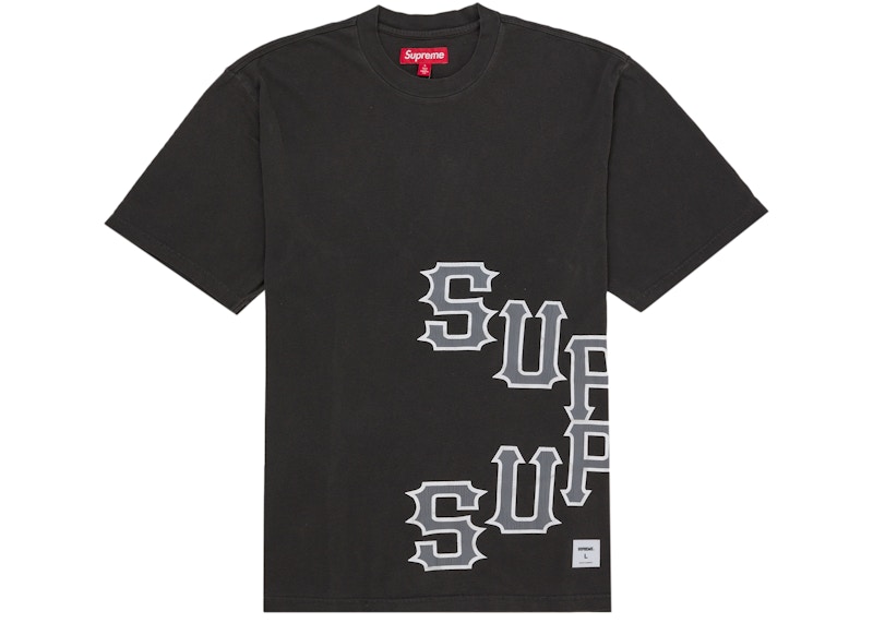 Supreme Cracked Spellout S/S Top Black Men's - SS26 - US