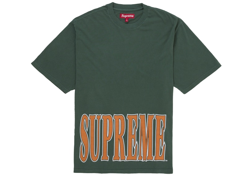 Supreme Cracked Stretch S/S Top Green Men's - US