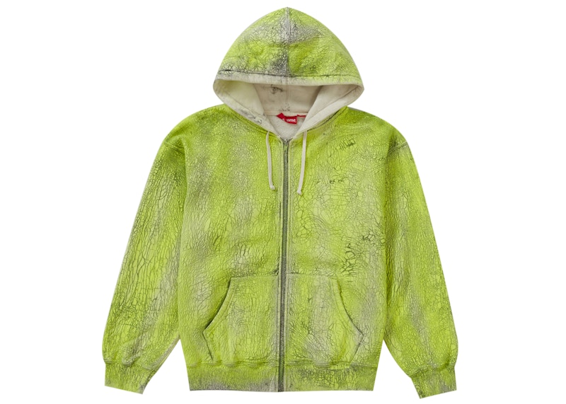 Semi frozen yellow outlet hoodie