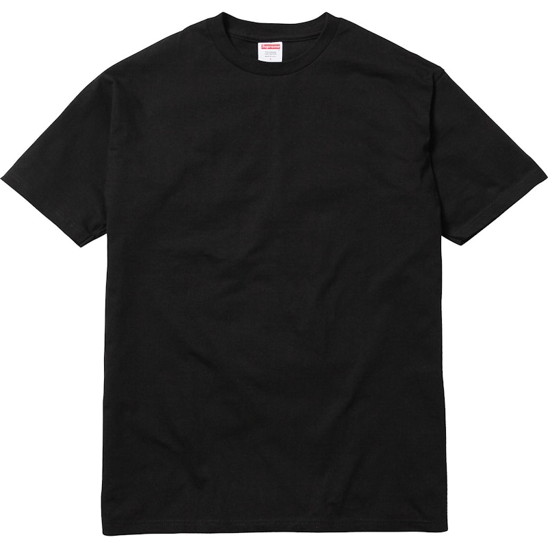 Supreme Crash Tee Black Men's - FW17 - US