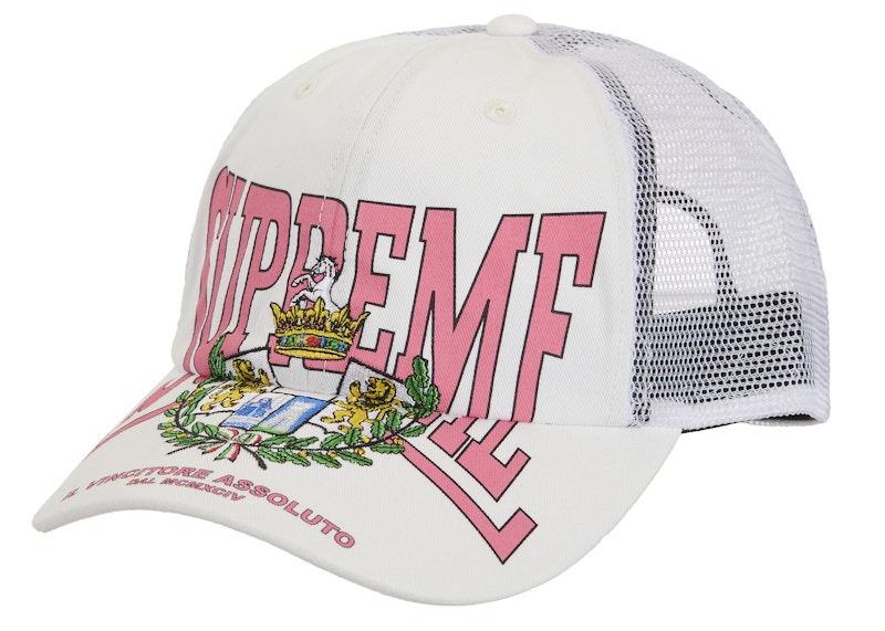 応援グッズ Supreme Stripe 6-Panel White Supreme Stripe 6-Panel (FW18) - $48