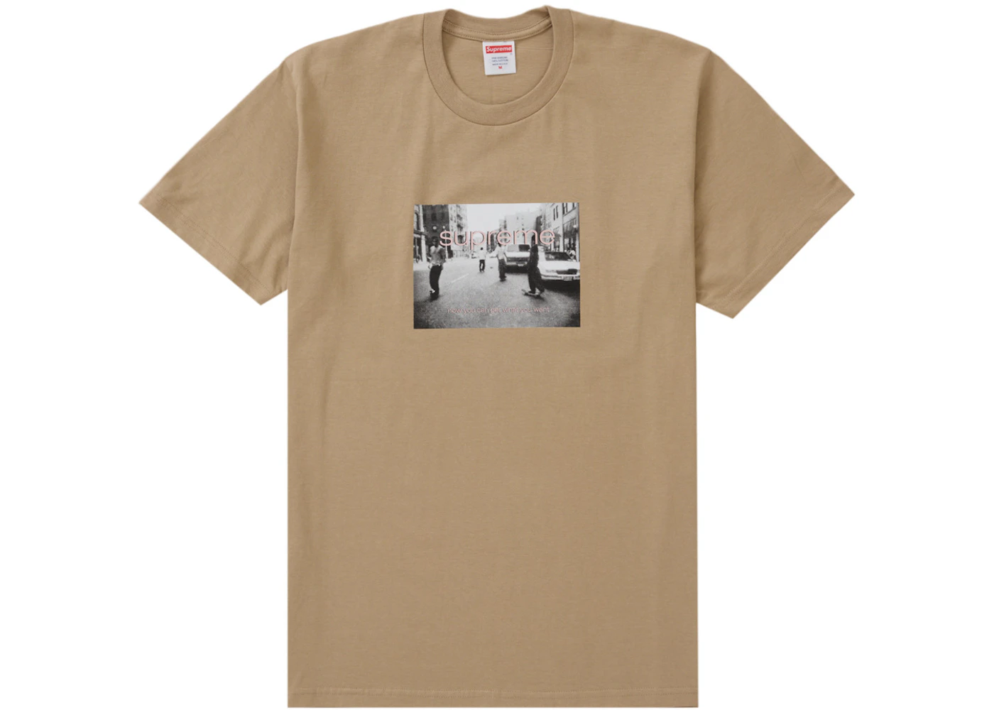 Supreme Crew 96 Tee Khaki Men's - SS24 - US
