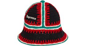 Supreme Crochet Edge Hat Black