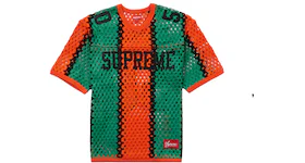 Supreme Crochet Football Jersey Orange