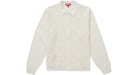 Supreme Crochet Zip Up Cardigan White