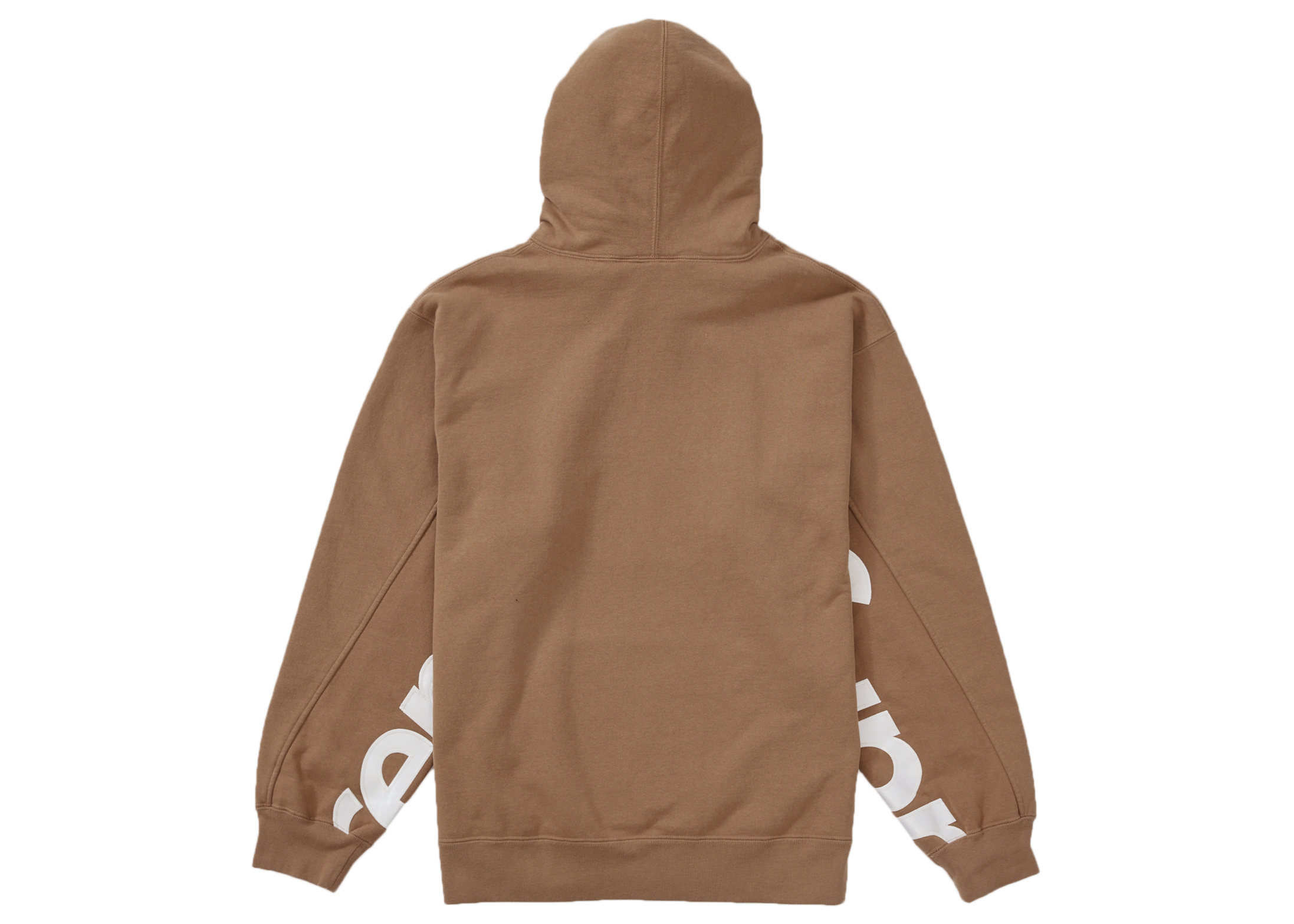 Supreme Cropped Panels Hooded Sweatshirt Light Brown メンズ - SS22 ...