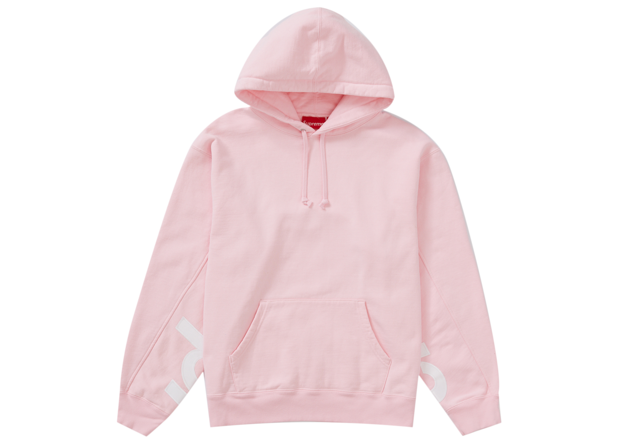 Supreme Cropped Panels Hooded Sweatshirt Light Pink メンズ - SS22 - JP