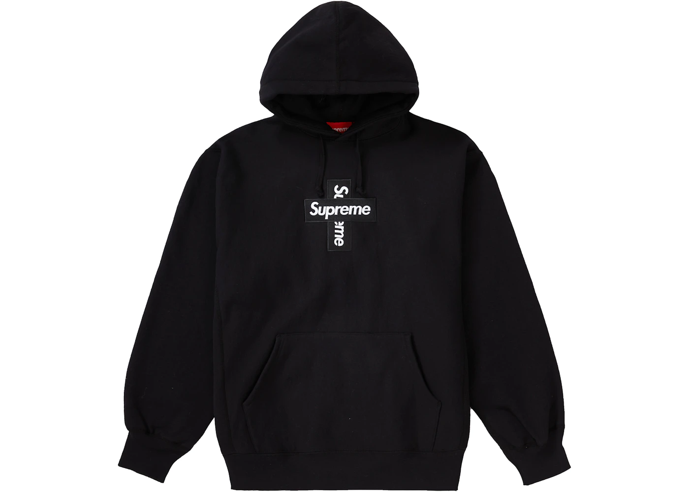 Supreme black hoodie black box logo Clearance