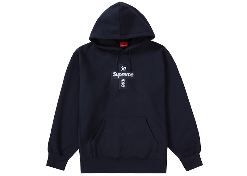 Supreme Cross Box Logo Hooded Sweatshirtメンズ