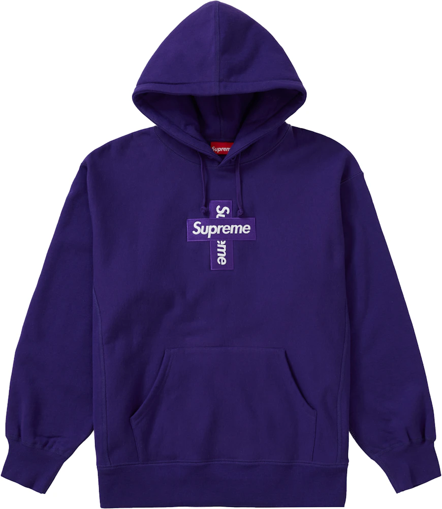Supreme Box Logo Hoodie Red Purple – RETROSHOPARIS