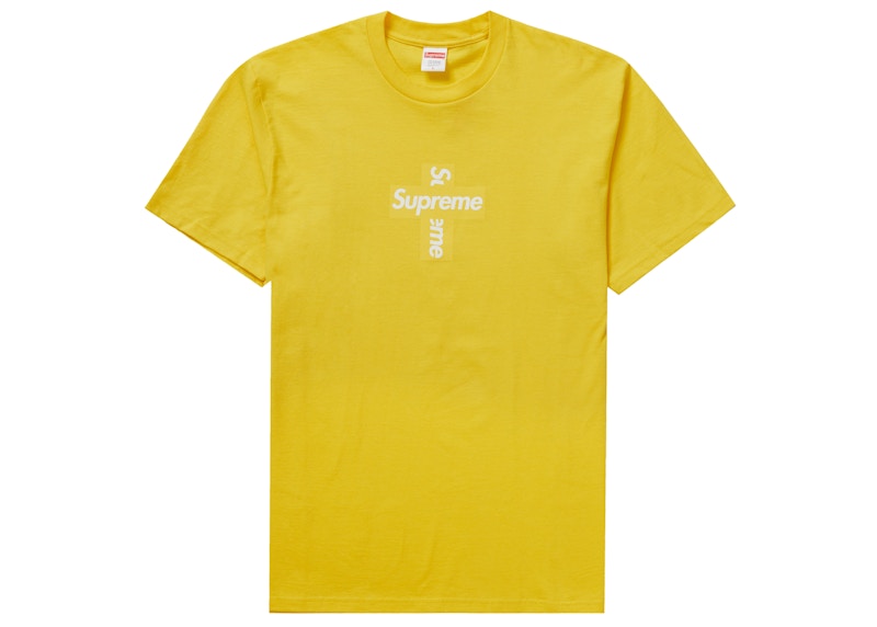 Supreme Cross Box Logo Tee Light Olive