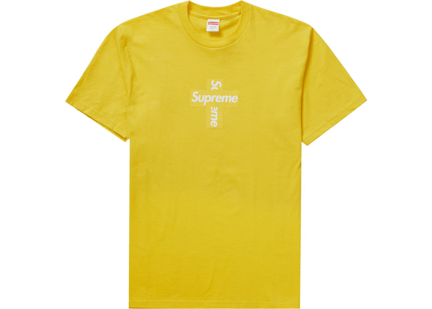 yellow supreme lv shirt black