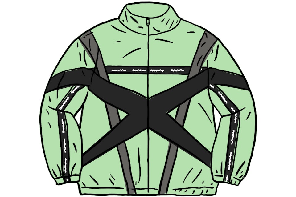 Supreme cross paneled Clearance