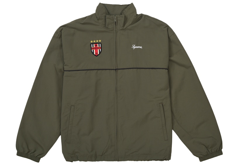 Supreme Cross Track Jacket Olive