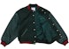 Supreme Cross Varsity Jacket Dark Green