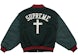 Supreme Cross Varsity Jacket Dark Green