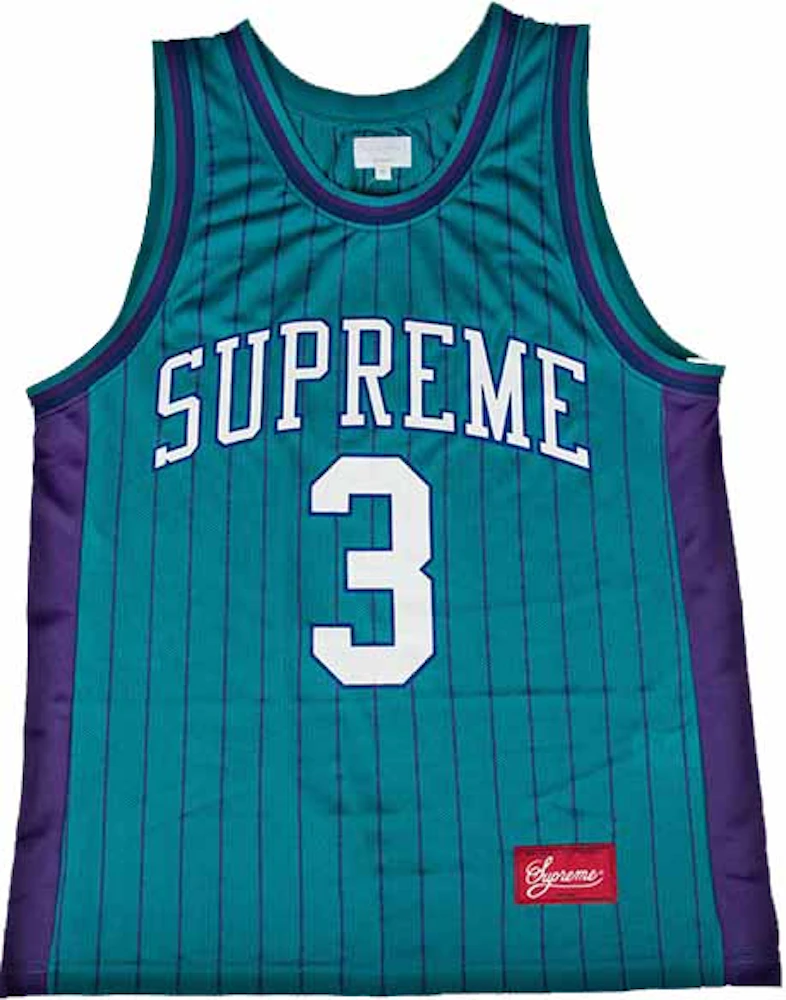 Supreme x Hardies Camo Basketball Jersey 'Blue' - SS23KN74 BLUE