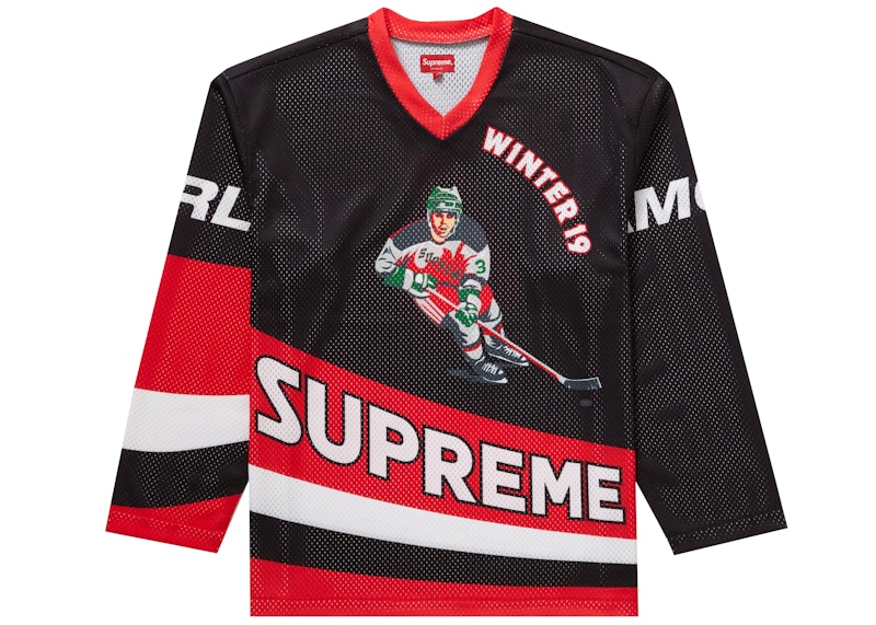 Supreme Gremlins Hockey Jersey Black Men's - FW22 - US