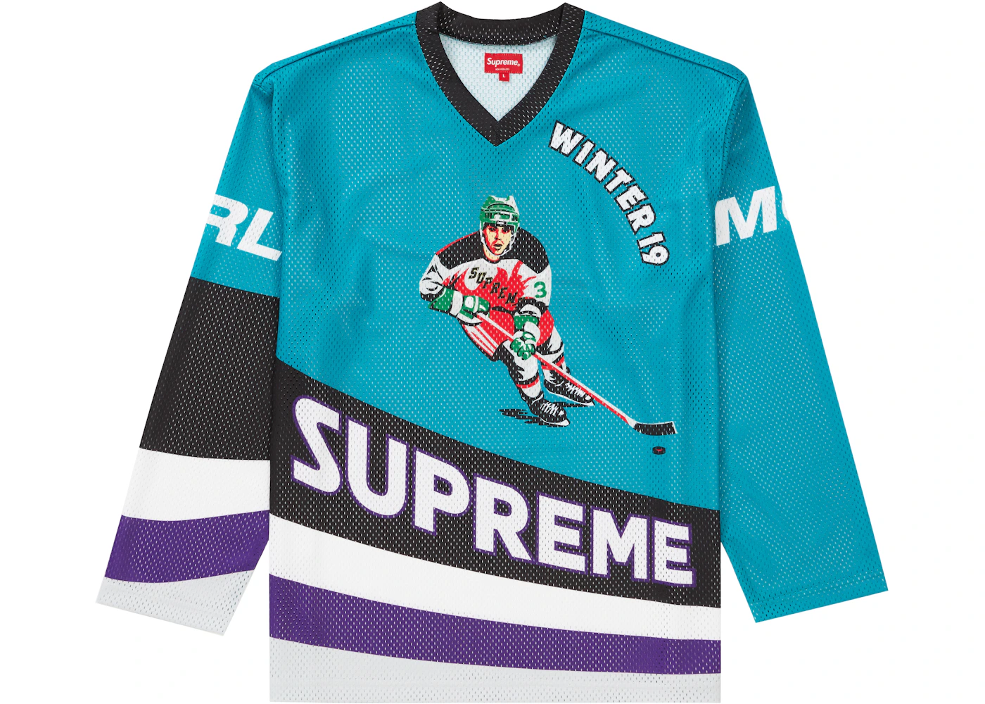 supreme hockey jersey