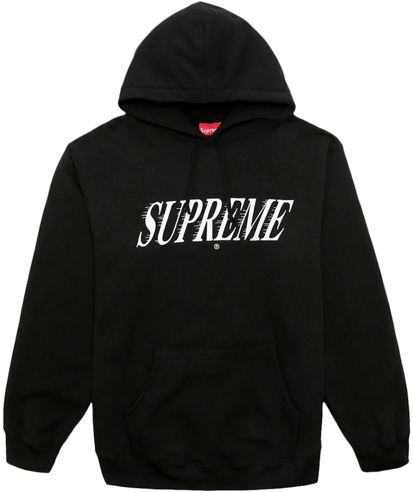 Supreme Crossover Hooded Sweatshirt Black Men's - SS20 - US