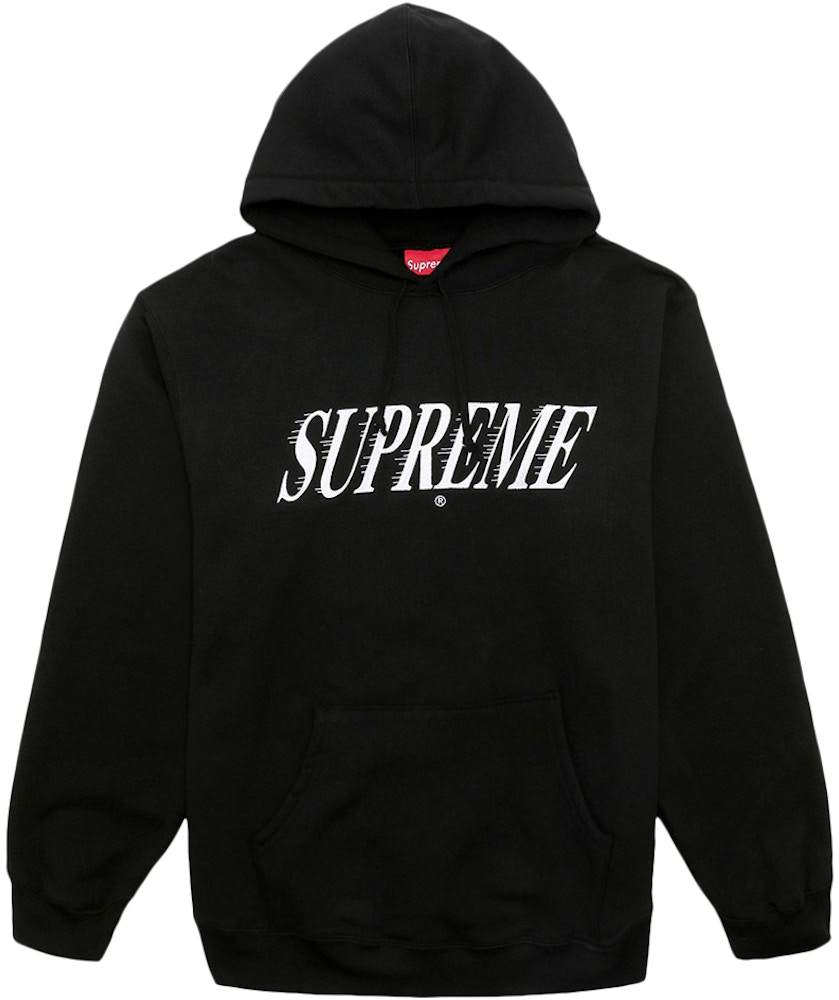 Supreme Crossover Hooded Sweatshirt Black - SS20