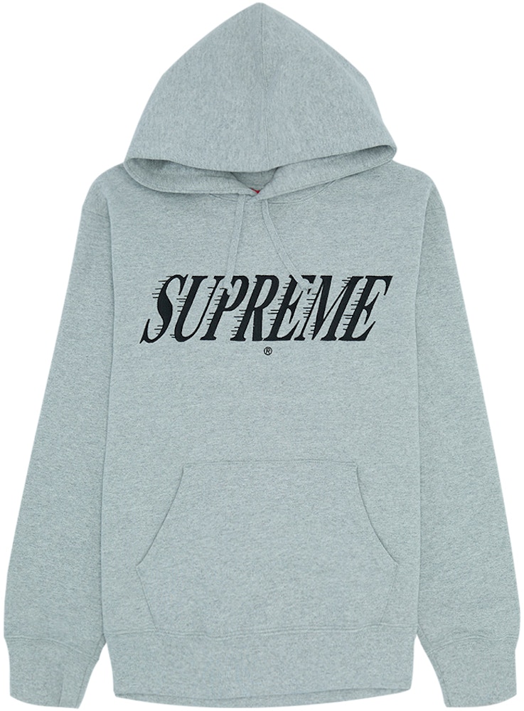 Supreme Crossover Hooded Sweatshirt Heather Grey - SS20