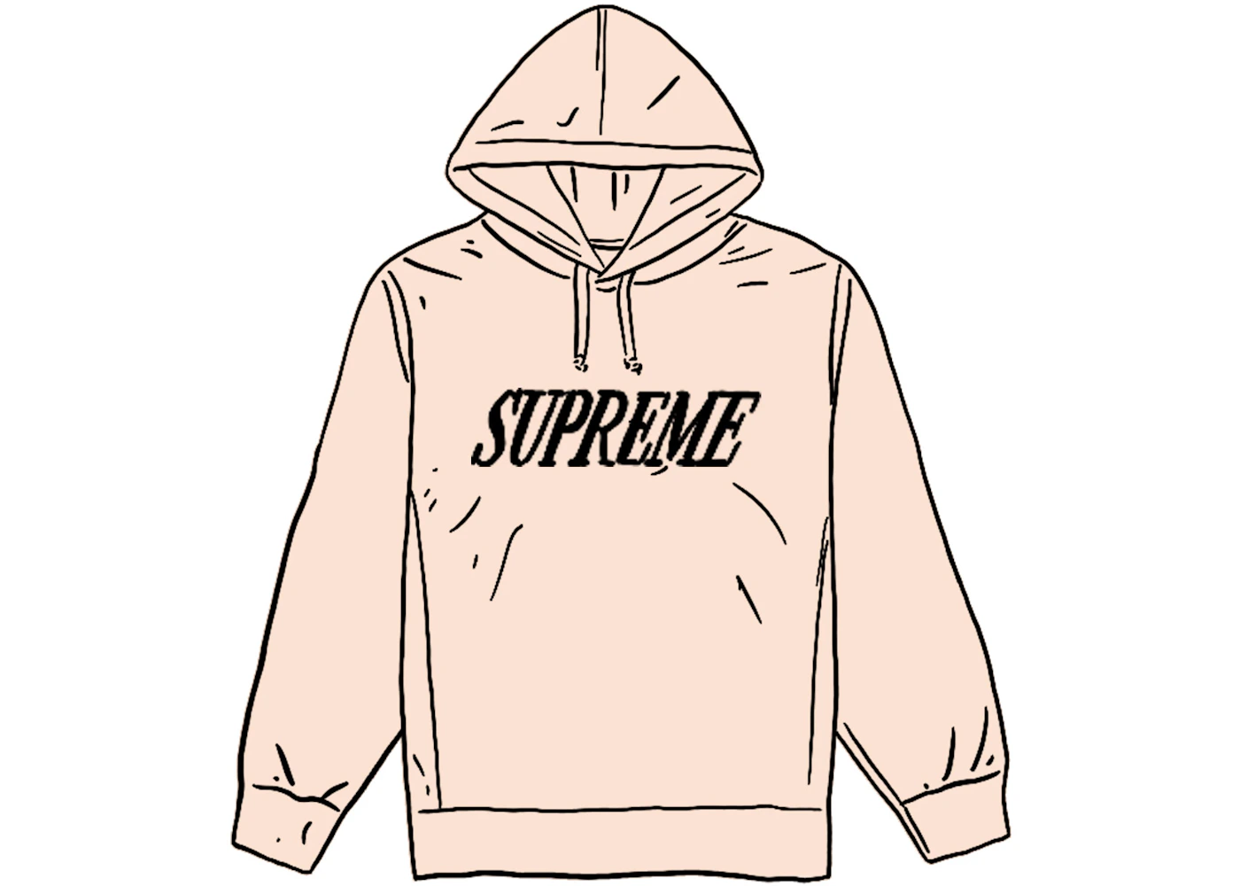 Supreme crossover hooded sweatshirt pale royal Clearance