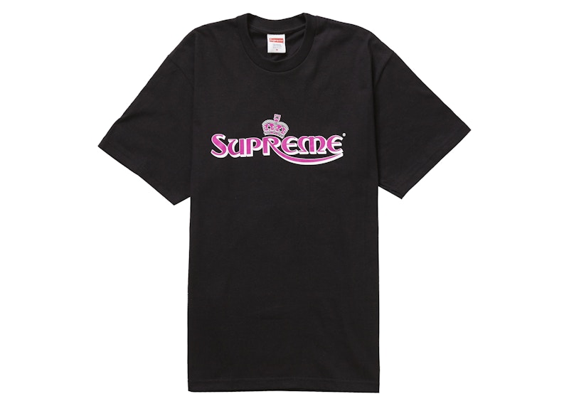 Supreme Crown Tee Black Men's - SS23 - US