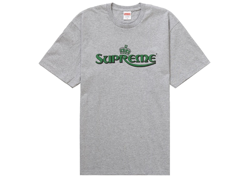 Supreme Crown Tee Heather Grey