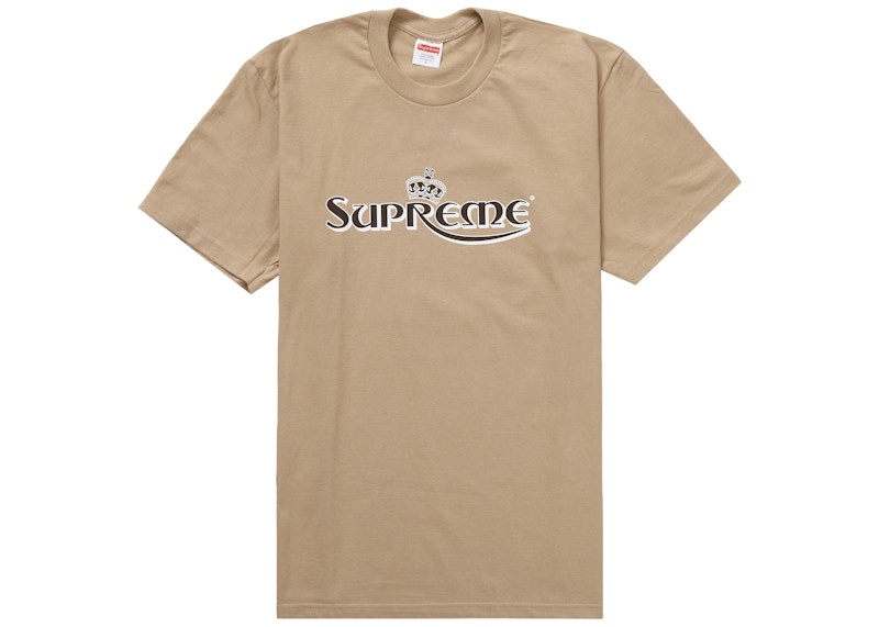 Supreme Crown Tee Khaki - SS23 メンズ - JP