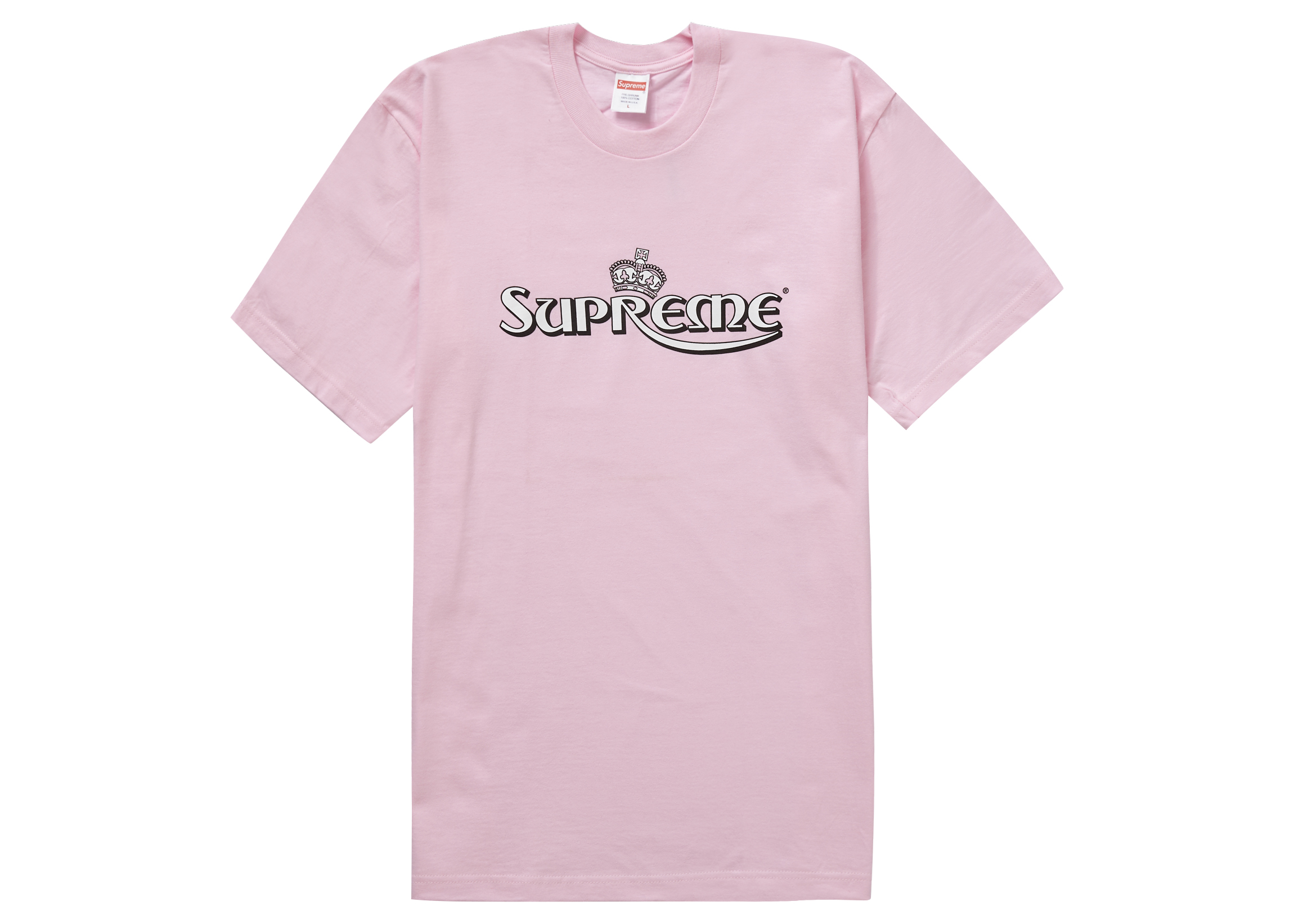 Supreme Crown Tee Light Pink - SS23 Men's - US