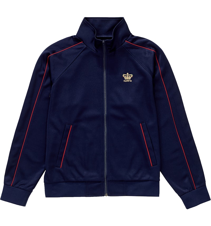 Supreme Crown Track Jacket Navy Men's FW19 US