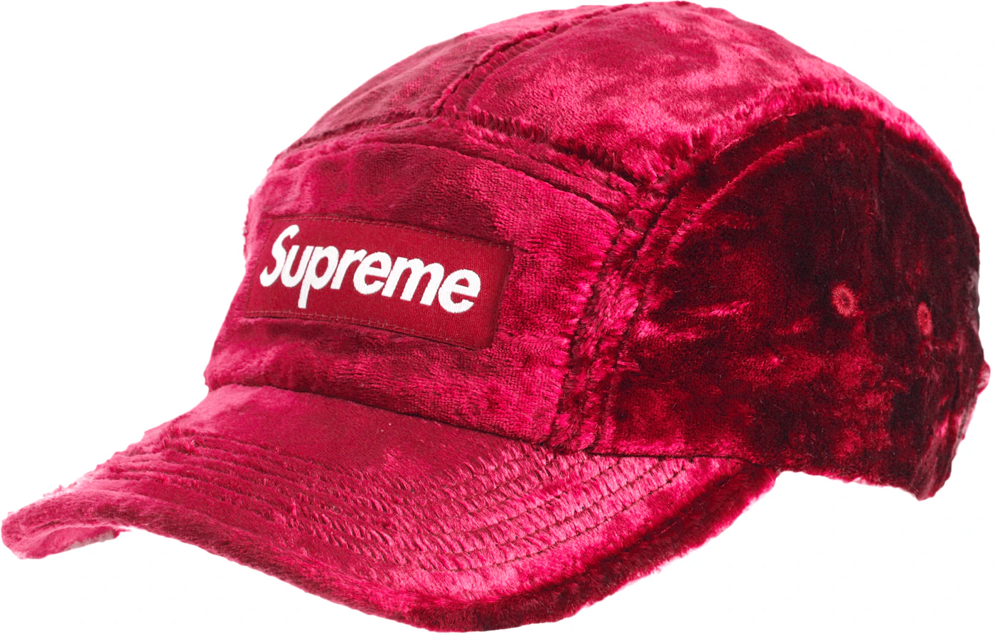 Download Supreme Velour Scared Heart Camp Cap Side - Adidas