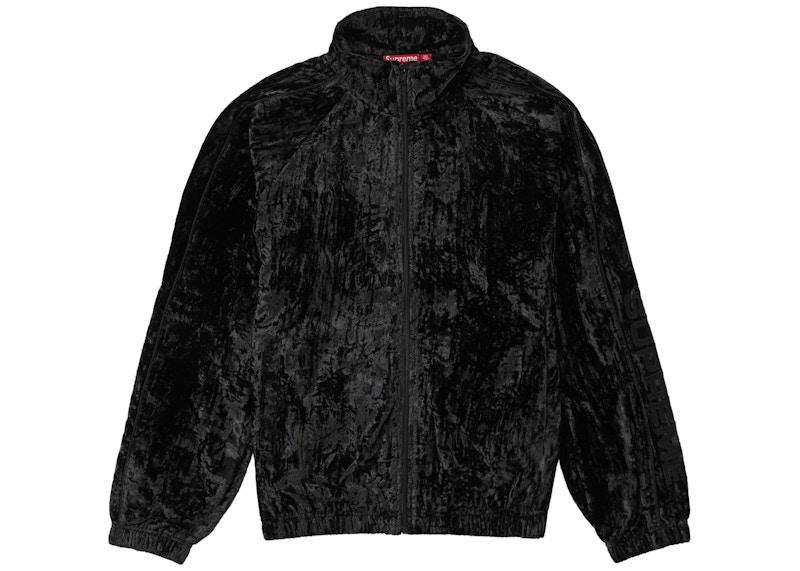 状態いいですsupreme CRUSHED VELVET TRACK JACKET