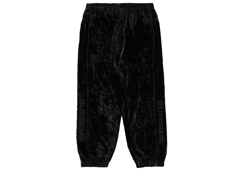 supreme Crushed Velvet Track Pant-