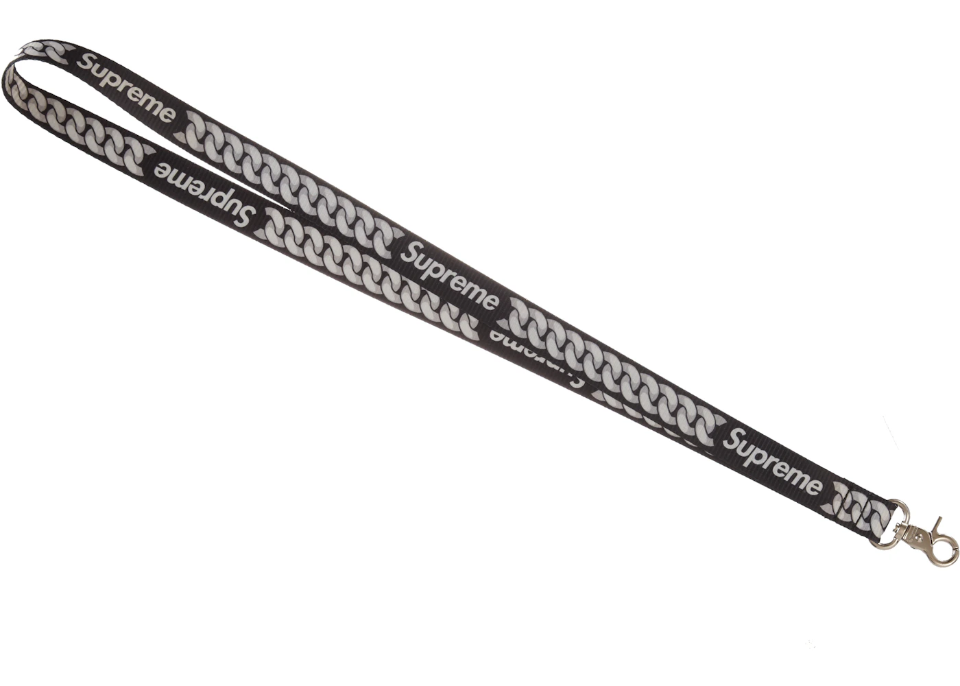 Supreme Cuban Links Lanyard Black SS22 US