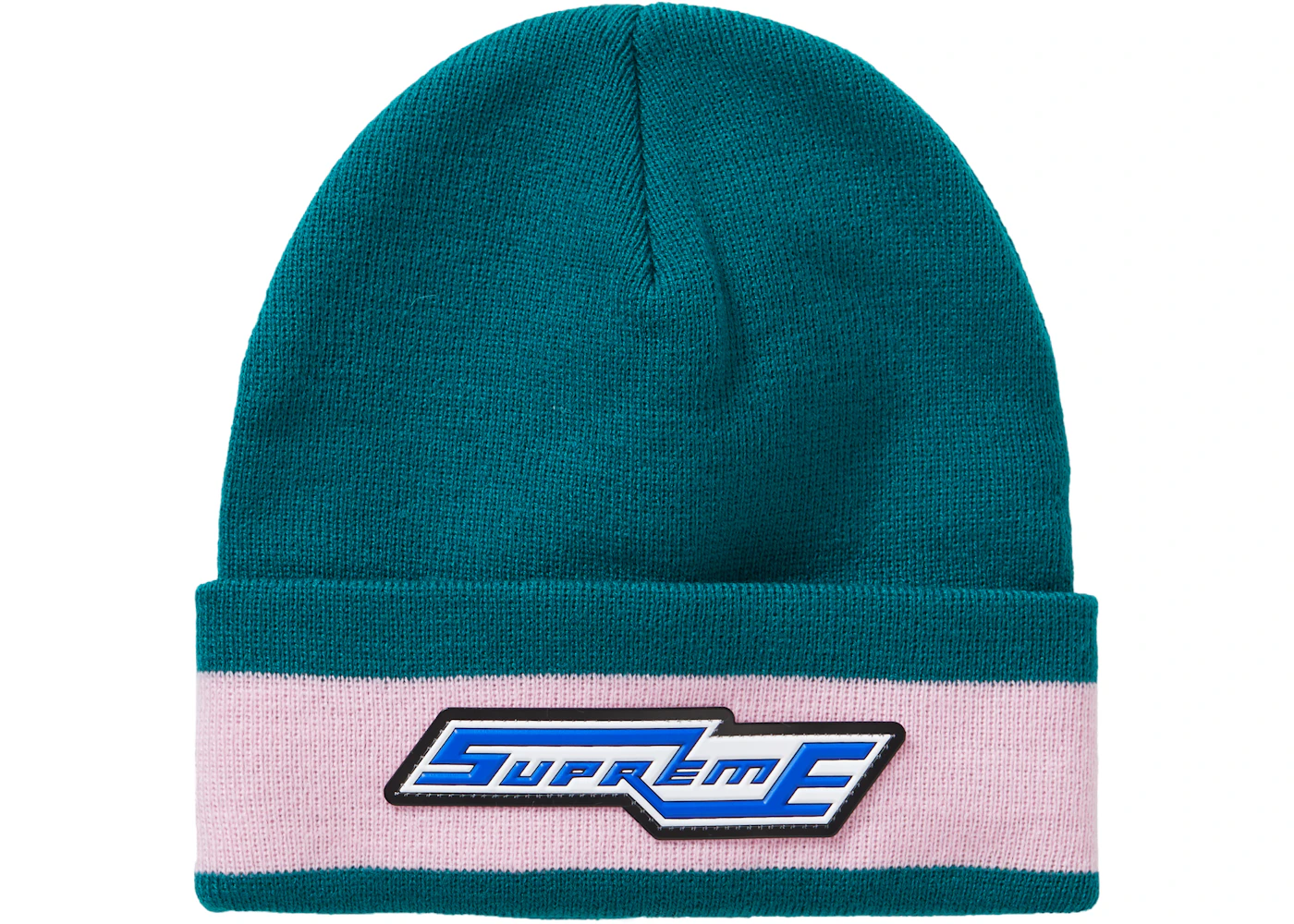 Supreme cuff stripe beanie Outlet