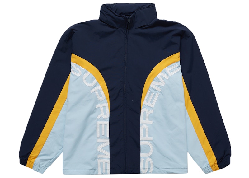 Supreme Curve Track Jacket Navy XXL