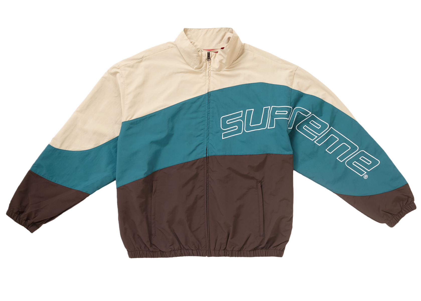 Supreme Curve Track Jacket (SS24) Brown