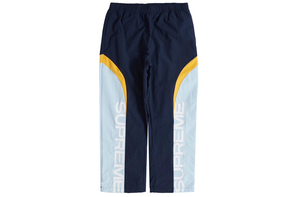Pre-owned Supreme Curve Track Pant Navy