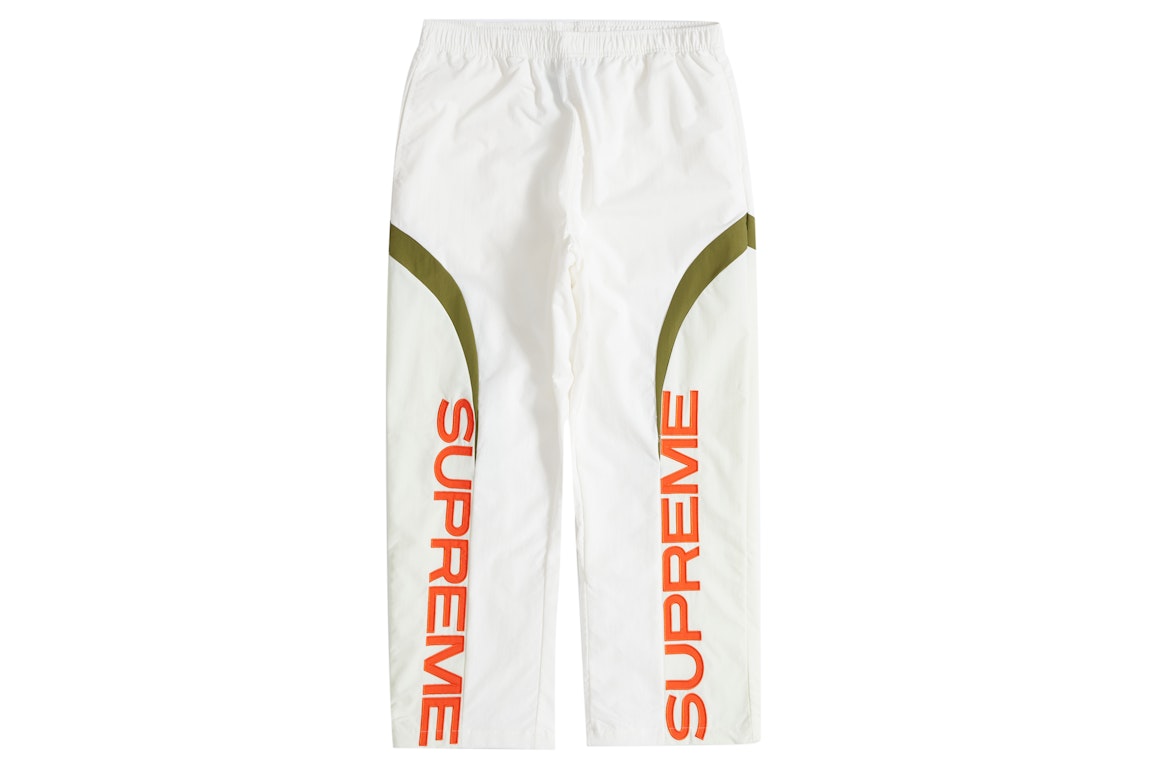 Pre-owned Supreme Curve Track Pant White