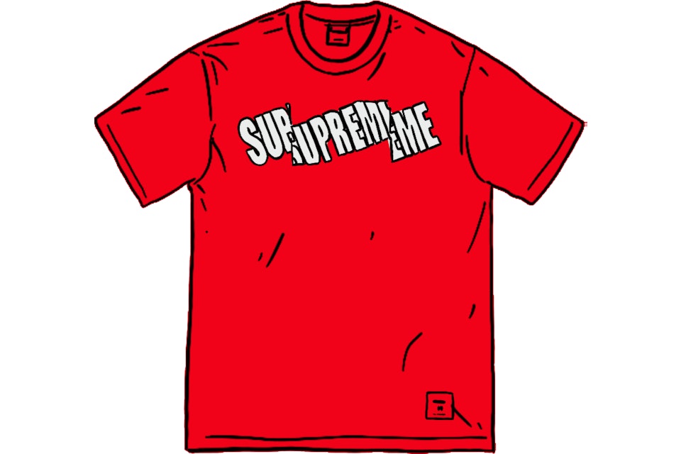 Supreme Cut Logo S/S Top Red