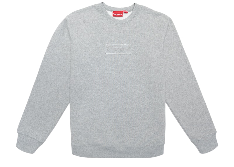 Supreme 20SS Cutout Logo Crewneck-