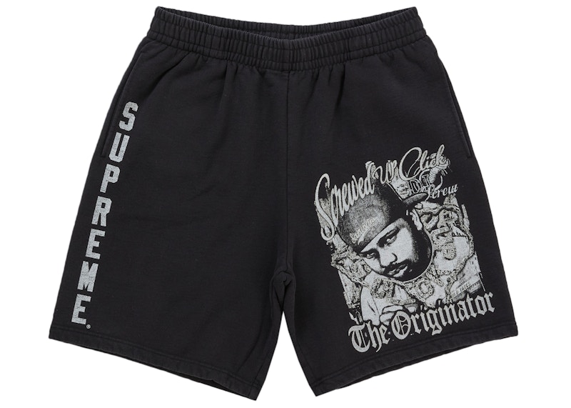 Supreme DJ Screw Sweatshort Black Men's - SS26 - US