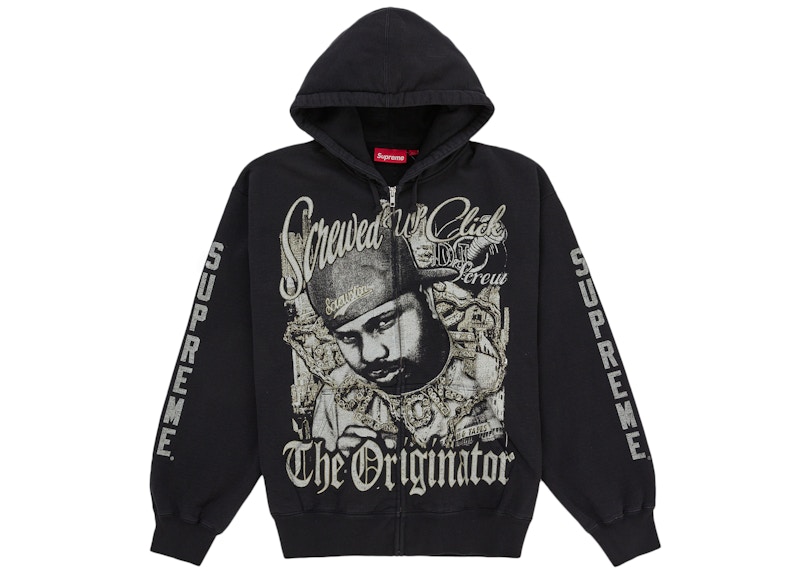 Supreme×Jordan Hooded Sweatshirt ブラック　L Supreme Jordan Hoodie | Jordan Supreme Pullover Hoodie