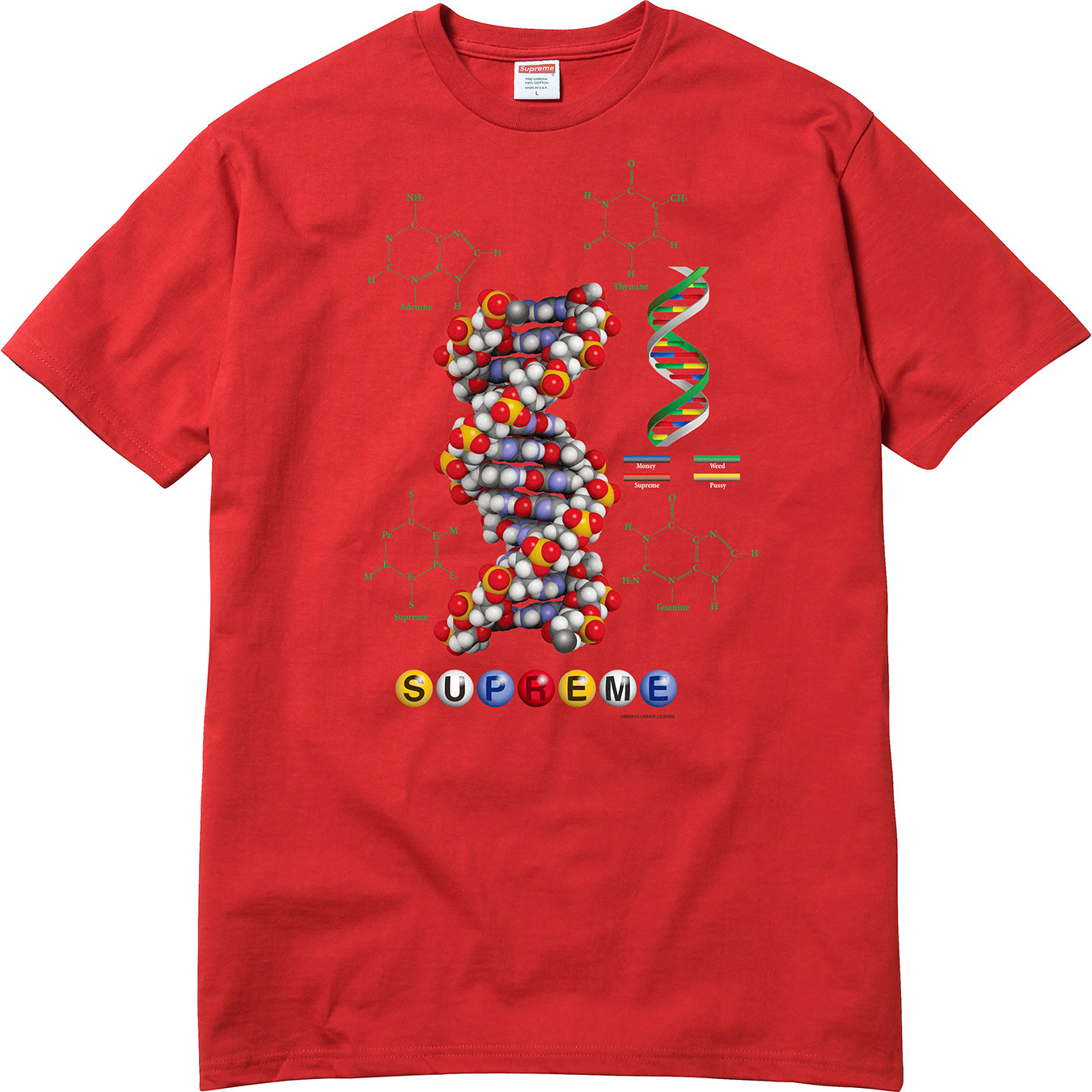 Supreme DNA Tee Red