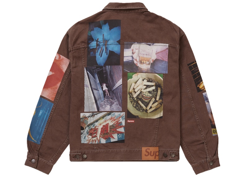 Supreme Daido Moriyama Denim Trucker Jacket Brown Men's - SS22 - US