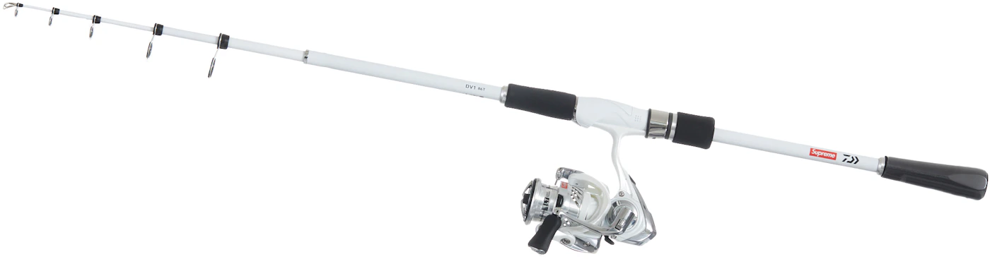 Supreme Daiwa DV1 Fishing Rod and Reel White - SS23 - US