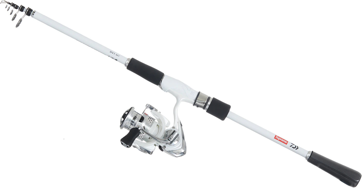 Supreme Daiwa DV1 Fishing Rod and Reel White - SS23 - US